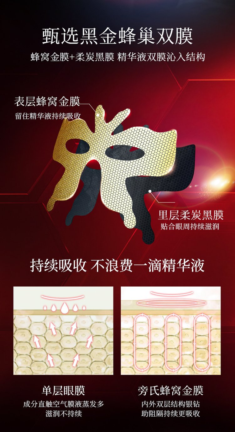 韩伦美羽黄金窝蜂蝴蝶眼膜贴改善黑眼圈眼袋眼纹细纹鱼尾纹玻尿酸_9f2205aa.jpg